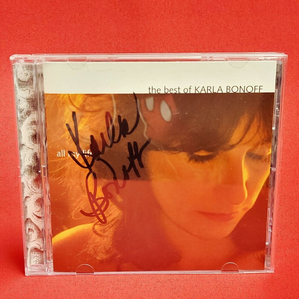 The Best of Karla Bonoff All My Life CD 1999 Signed